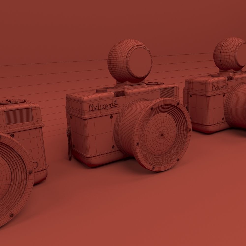 Lomo Camera Lomography Fisheye 3D model_23