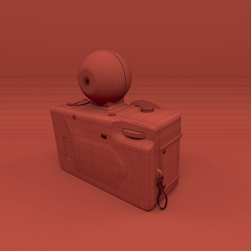 Lomo Camera Lomography Fisheye 3D model_13