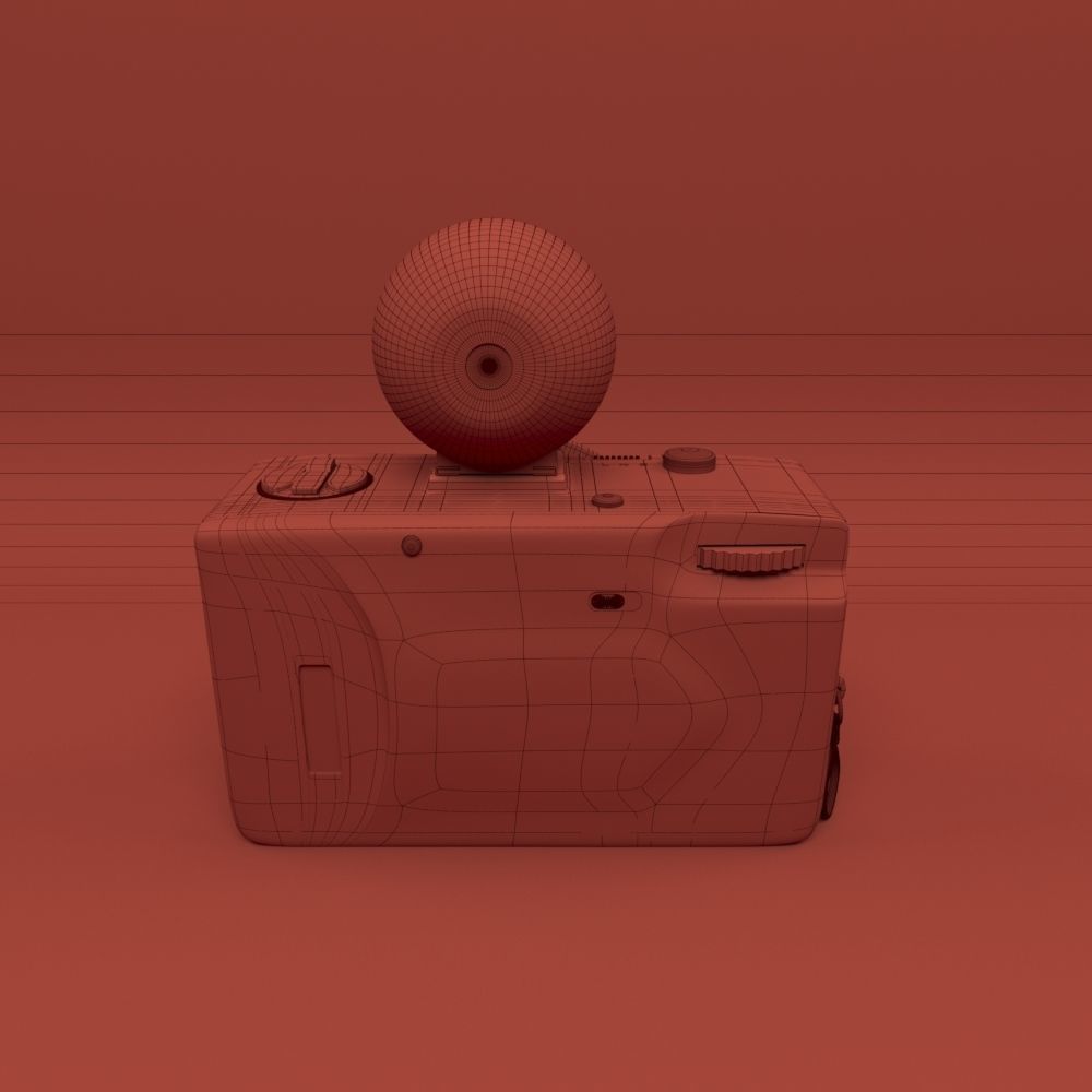 Lomo Camera Lomography Fisheye 3D model_21