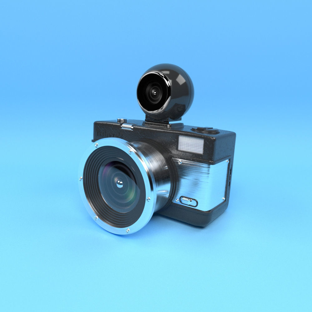 Lomo Camera Lomography Fisheye 3D model_3