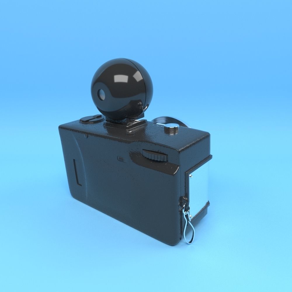Lomo Camera Lomography Fisheye 3D model_11