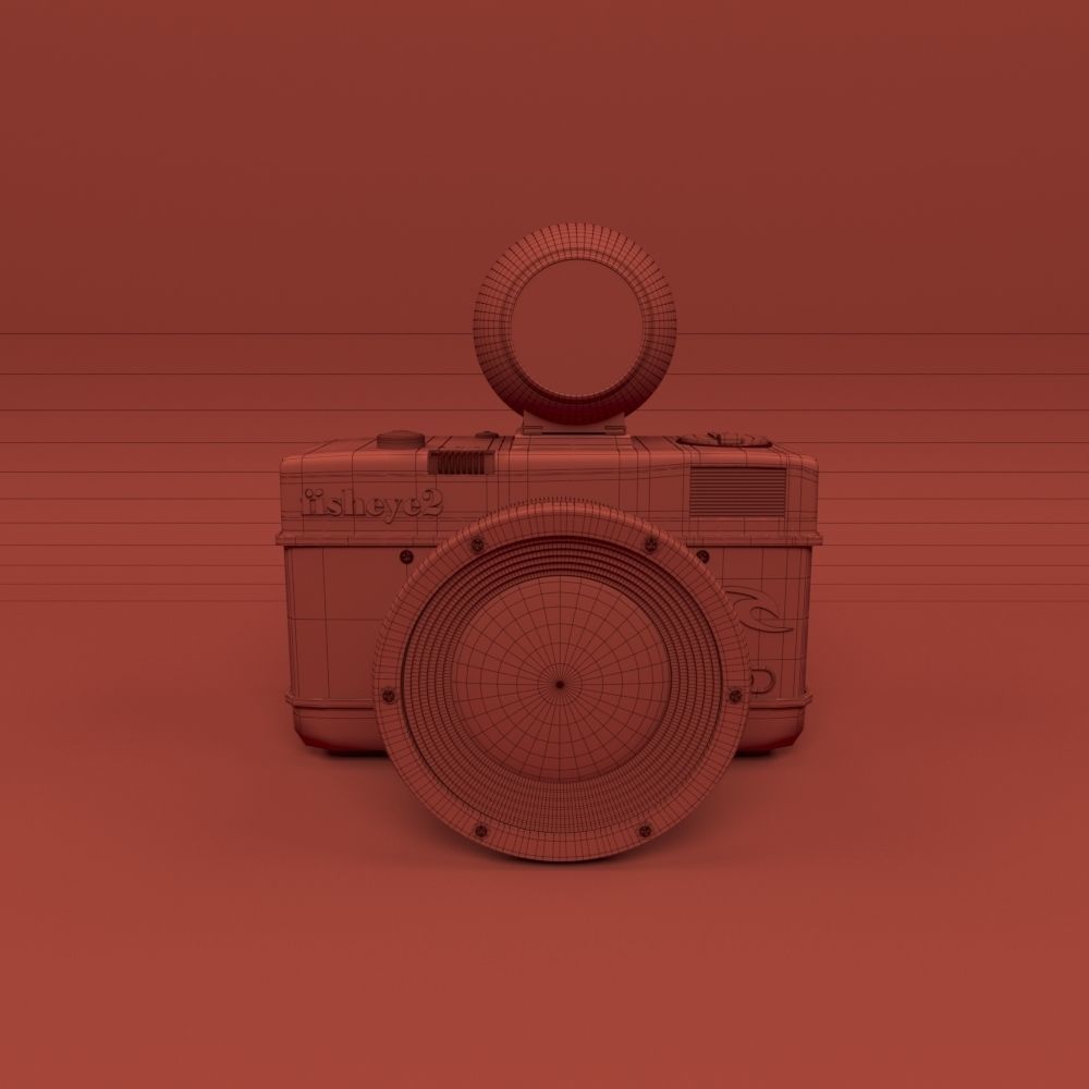Lomo Camera Lomography Fisheye 3D model_17