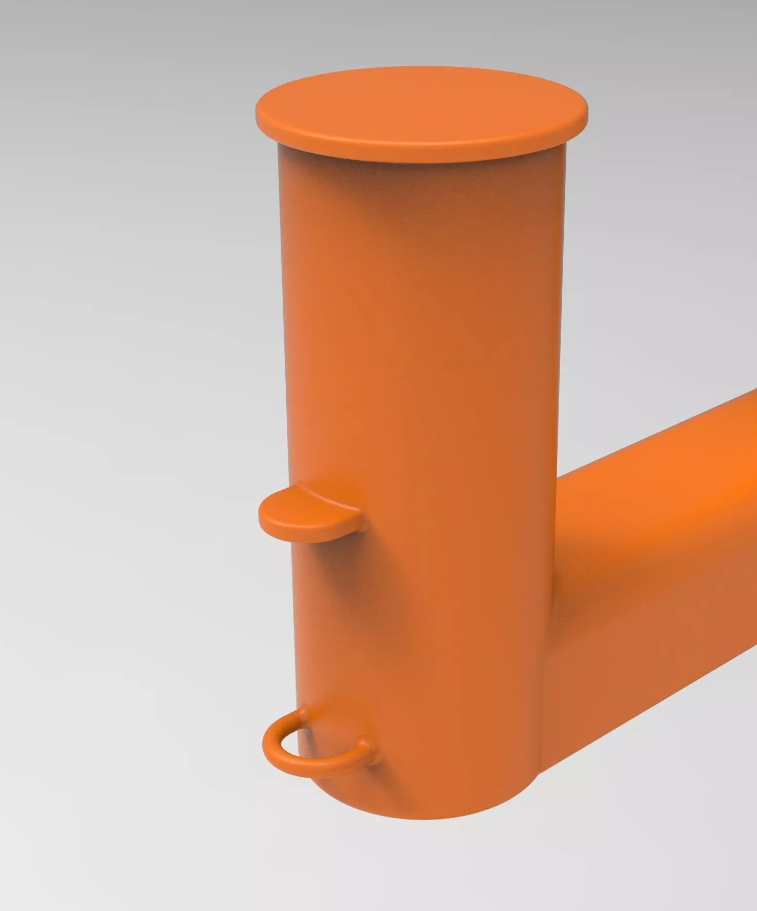 DOUBLE BOLLARD 3D model_0