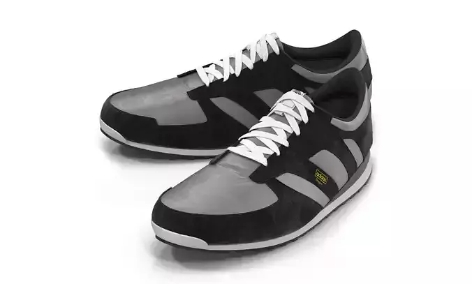 Running Shoes Adidas 3D model