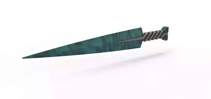 Dagger of Mortis from Star Wars The Clone Wars 2008 3D print model