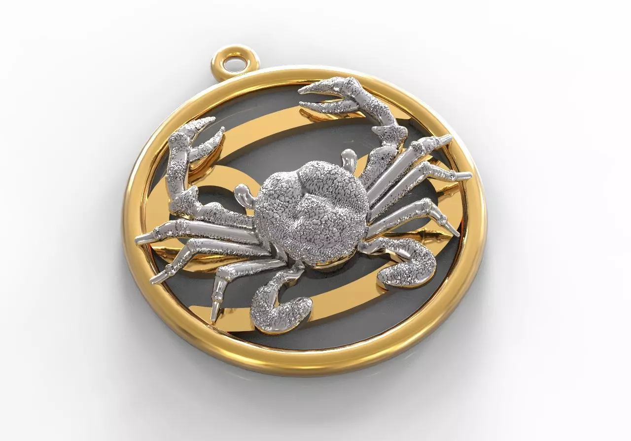 Cancer symbol 3D print model