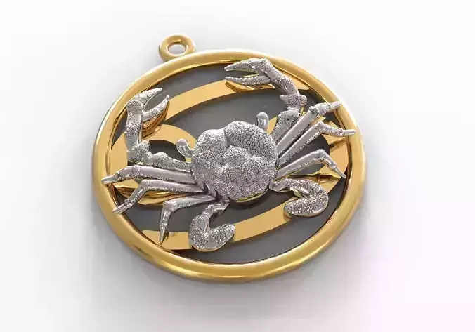Cancer symbol 3D print model