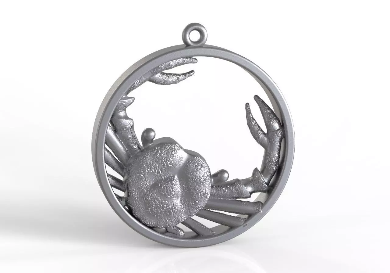 Cancer in round 3D print model