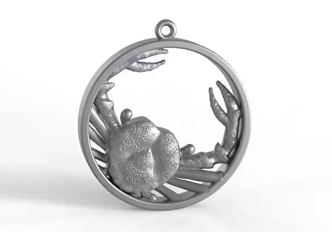 Cancer in round 3D print model