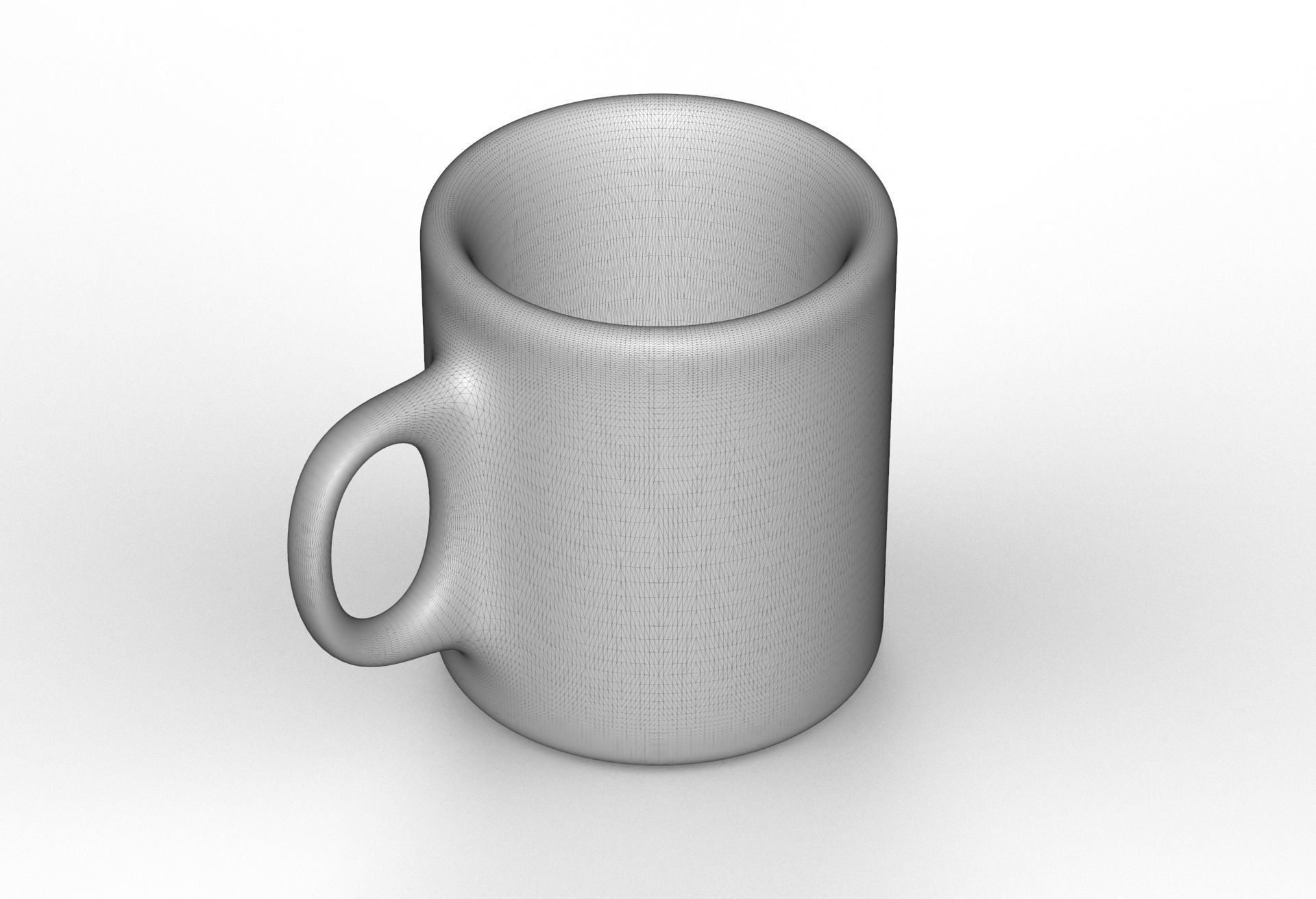 blank mug mockup 3D model_6