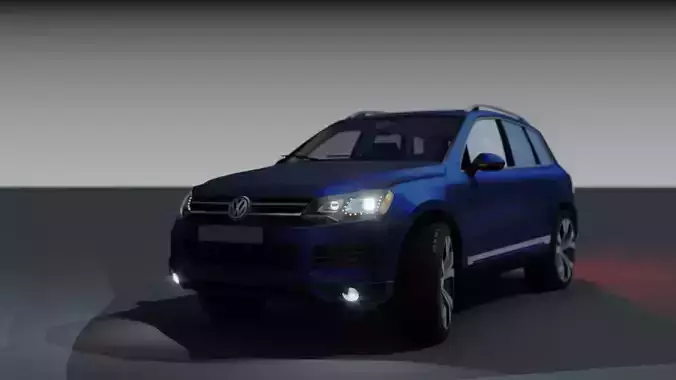 2011 Volkswagon Touareg TDI 3D model