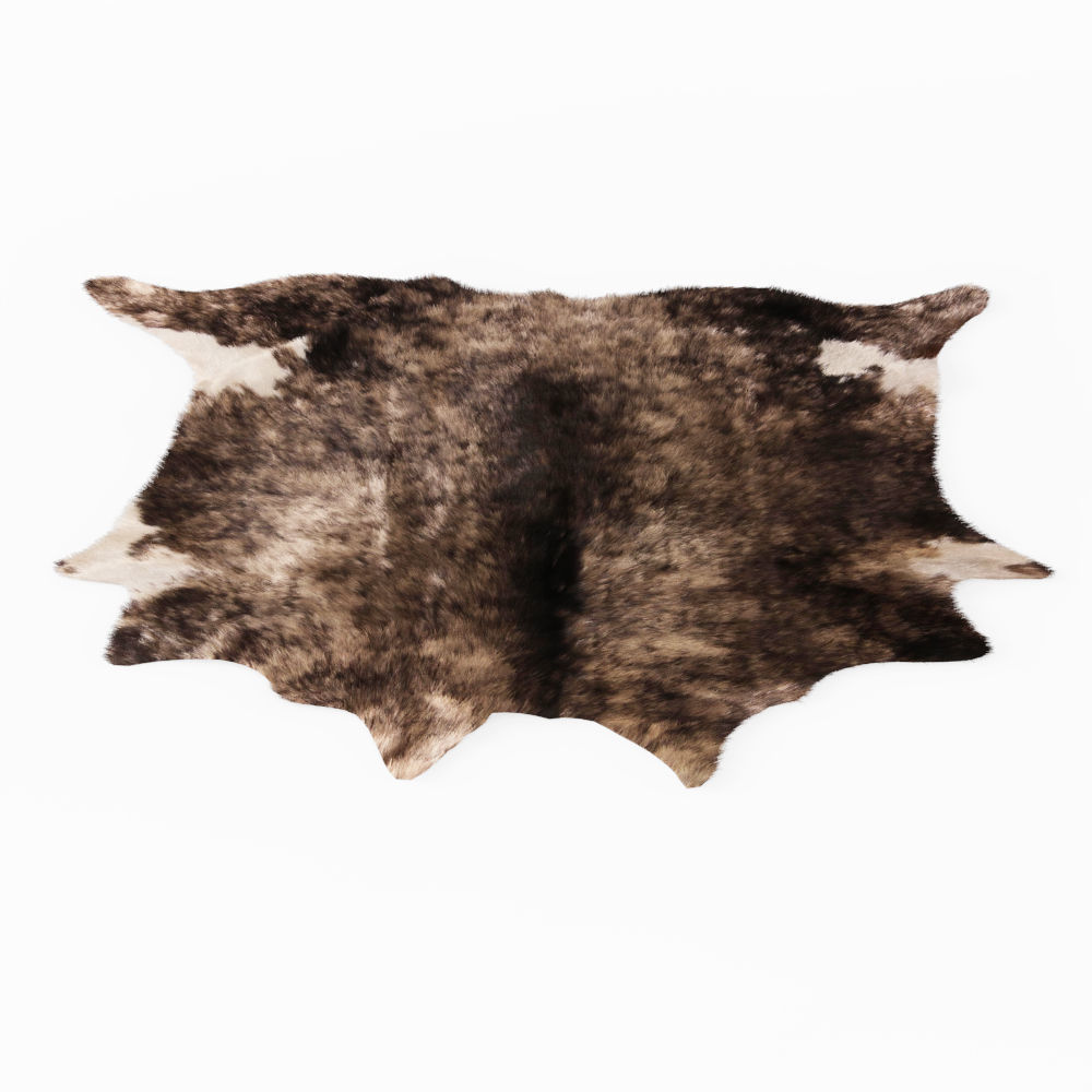 Leather Cowhide Rug 3D model_1