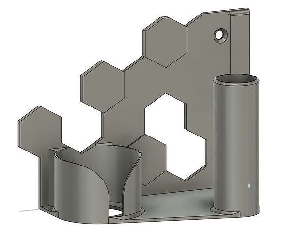Toilet paper holder 3D print model