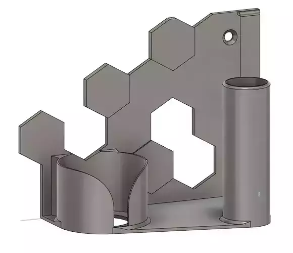 Toilet paper holder 3D print model