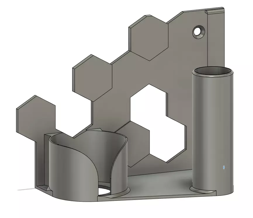 Toilet paper holder 3D print model_0