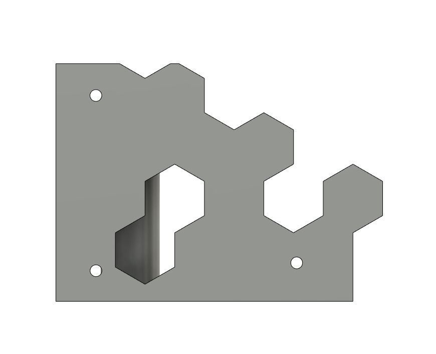 Toilet paper holder 3D print model_3