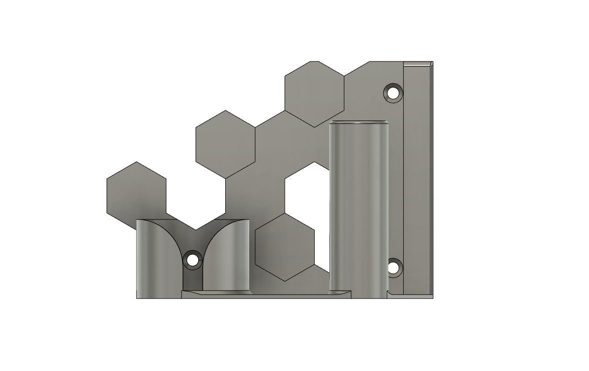 Toilet paper holder 3D print model_5