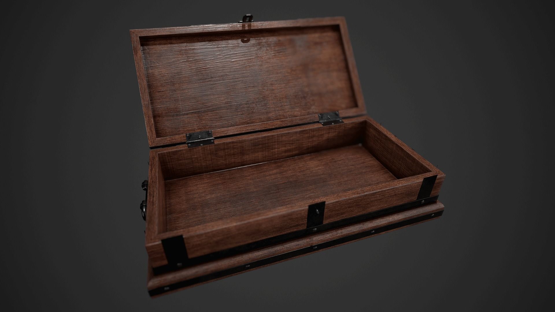 Precious Metal Ingot Set Low-poly 3D model_10