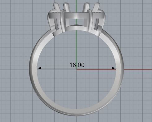 Beautiful rings 3D print model_7