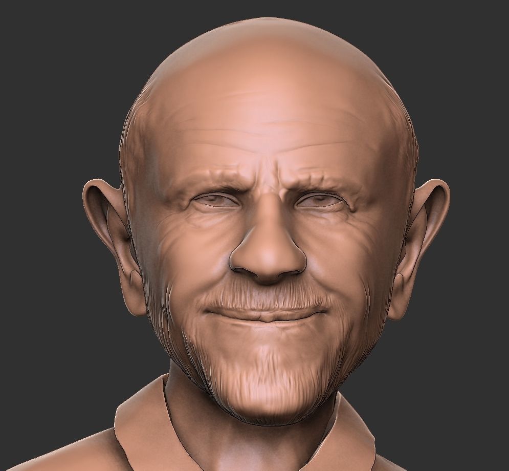 JACQUE FRESCO 3D print model_5