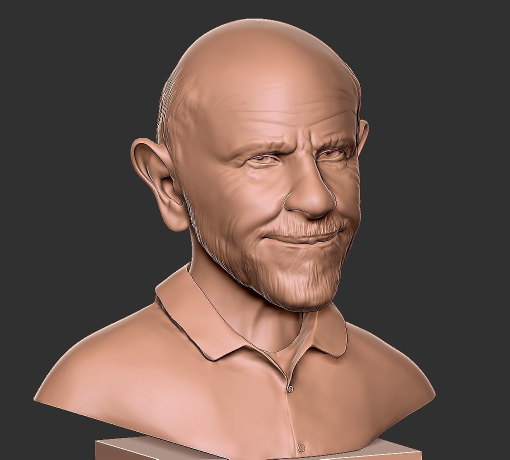 JACQUE FRESCO 3D print model_6