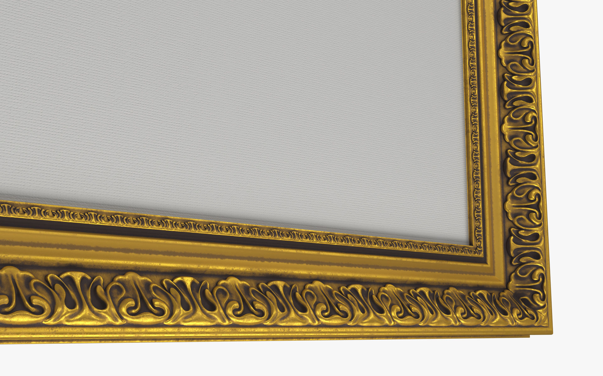 Collection of 3d models Frame picture gold v1 3D model_39