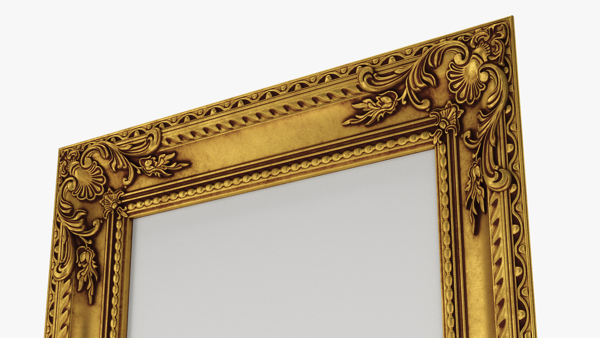 Collection of 3d models Frame picture gold v1 3D model_27