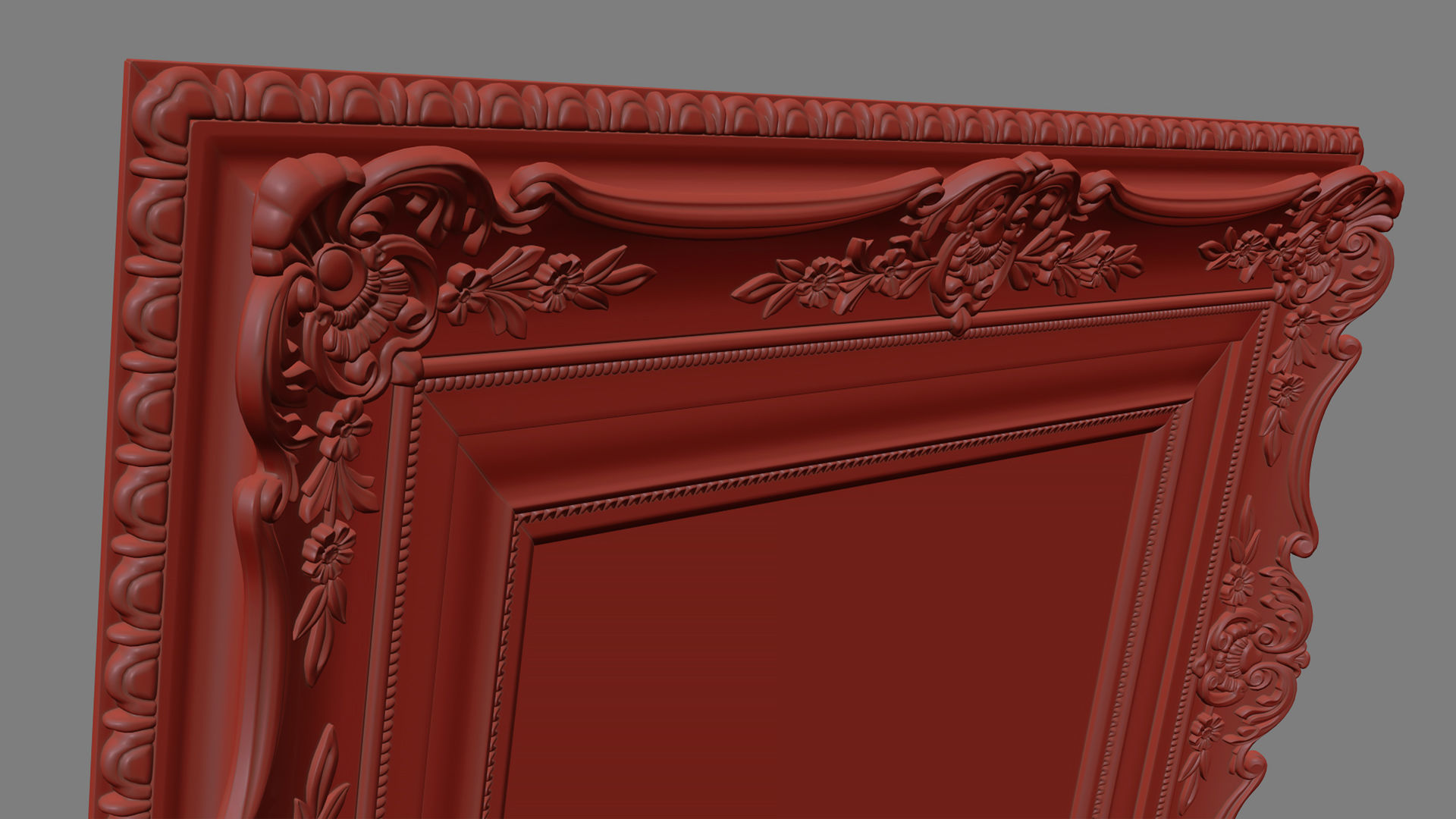 Collection of 3d models Frame picture gold v1 3D model_73