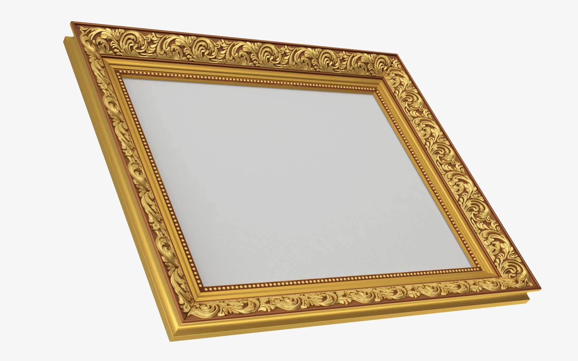 Collection of 3d models Frame picture gold v1 3D model_51