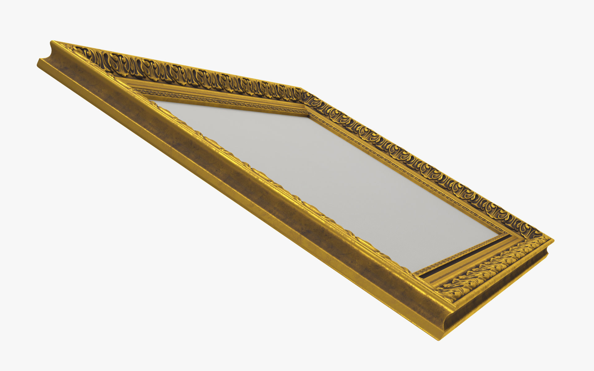 Collection of 3d models Frame picture gold v1 3D model_37