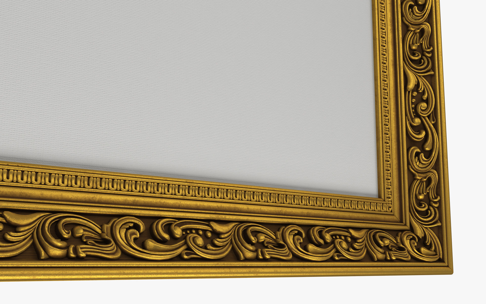 Collection of 3d models Frame picture gold v1 3D model_47