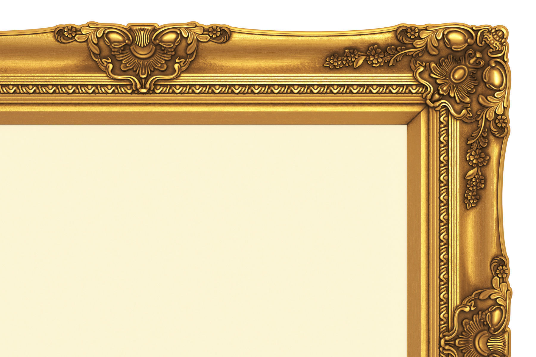 Collection of 3d models Frame picture gold v1 3D model_6
