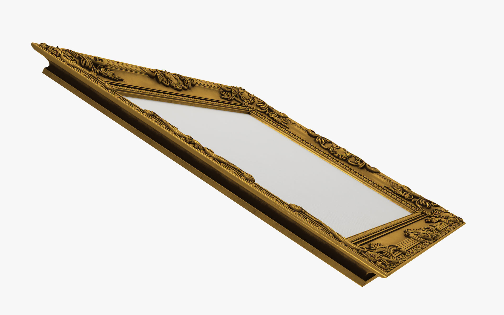 Collection of 3d models Frame picture gold v1 3D model_32