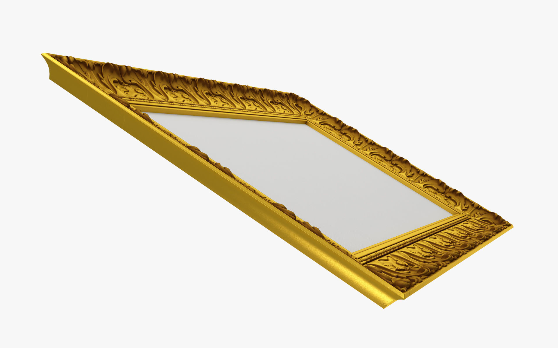 Collection of 3d models Frame picture gold v1 3D model_60