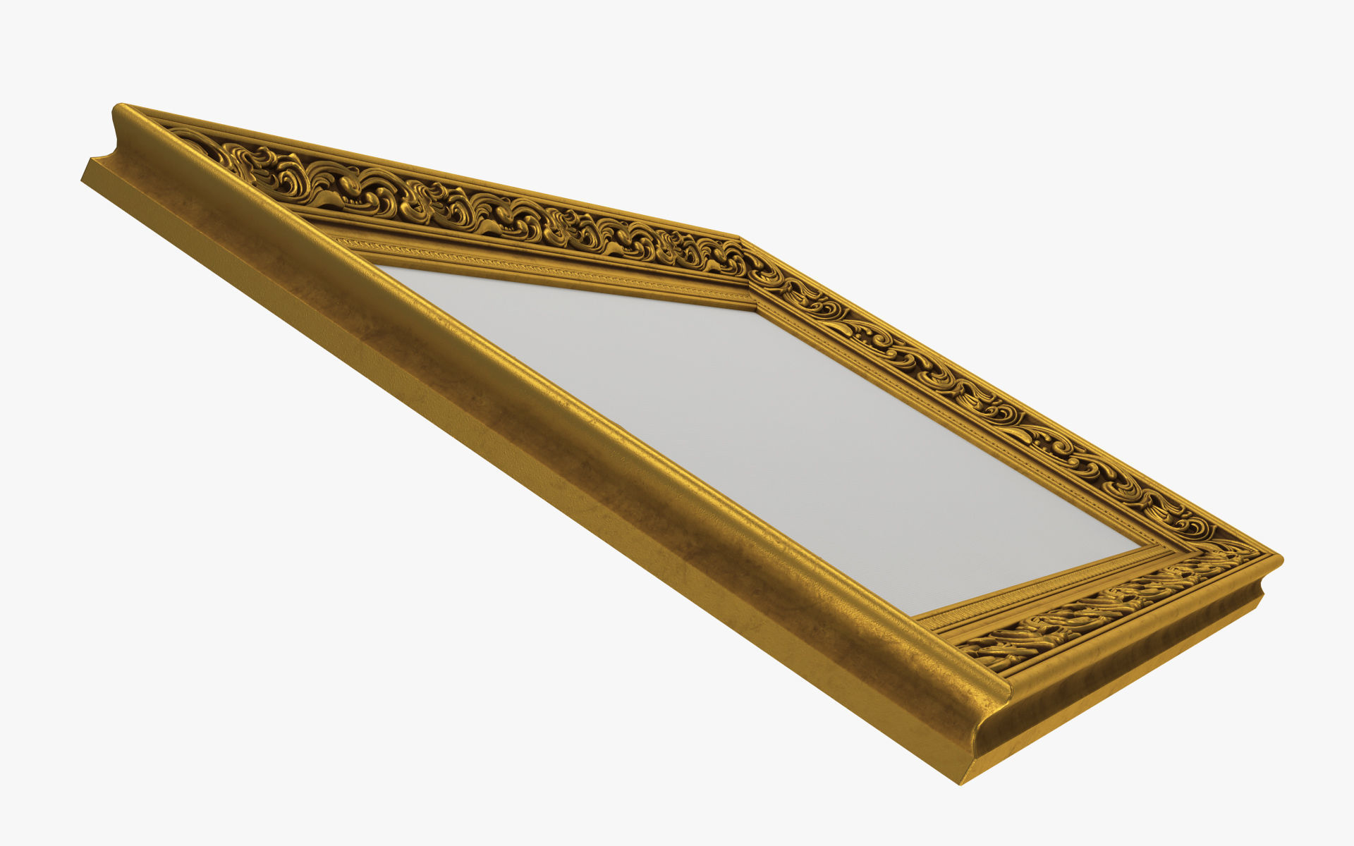 Collection of 3d models Frame picture gold v1 3D model_44