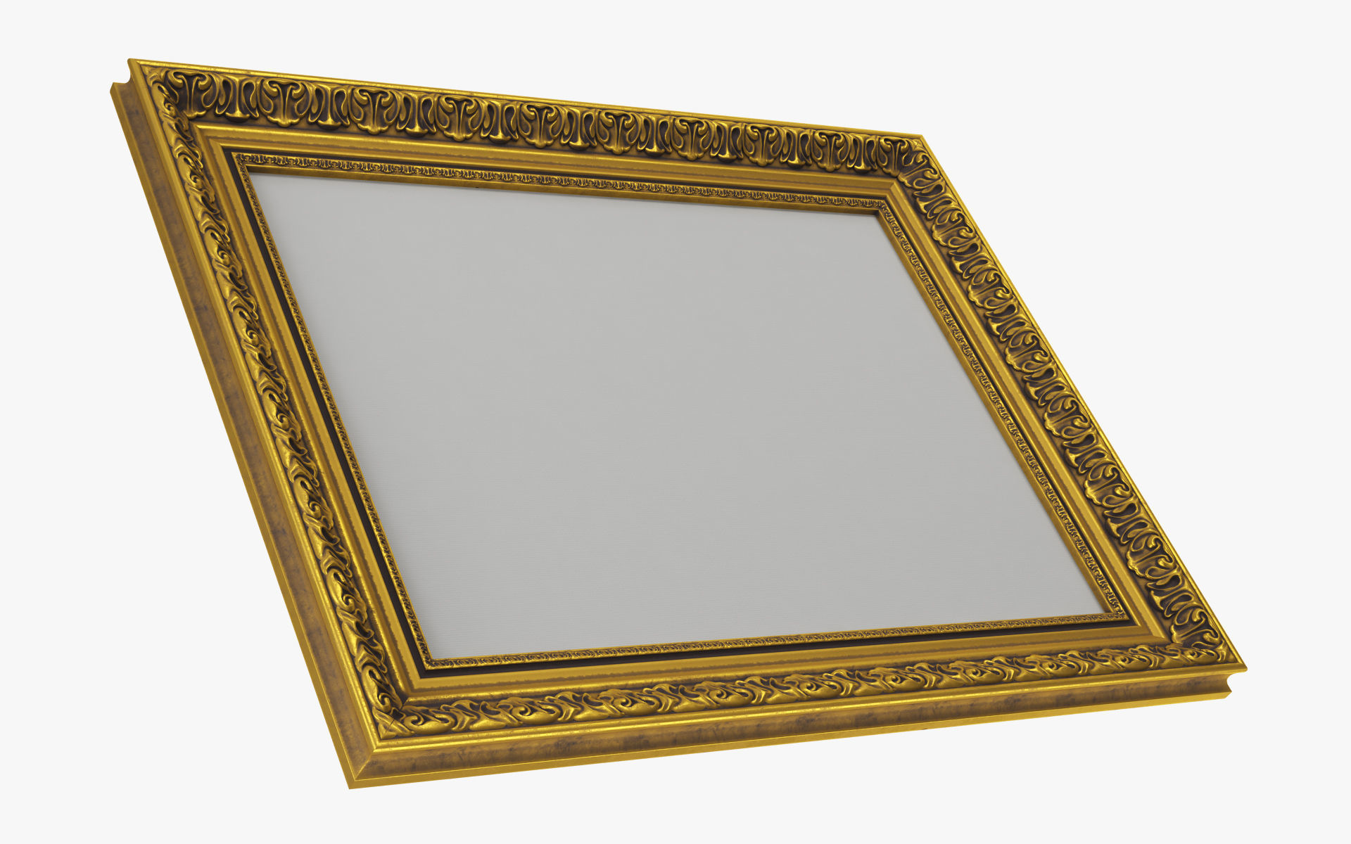 Collection of 3d models Frame picture gold v1 3D model_38