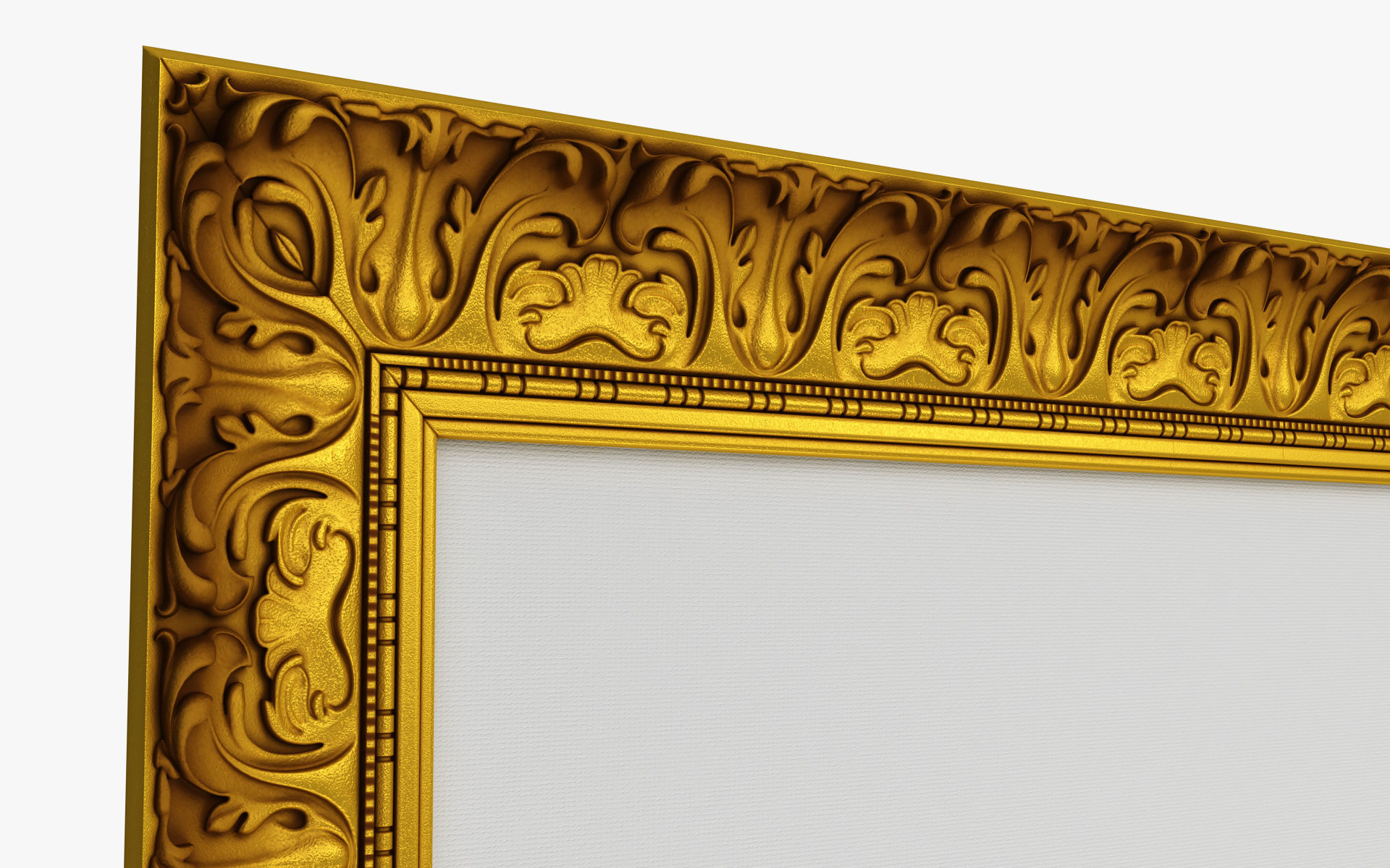 Collection of 3d models Frame picture gold v1 3D model_61