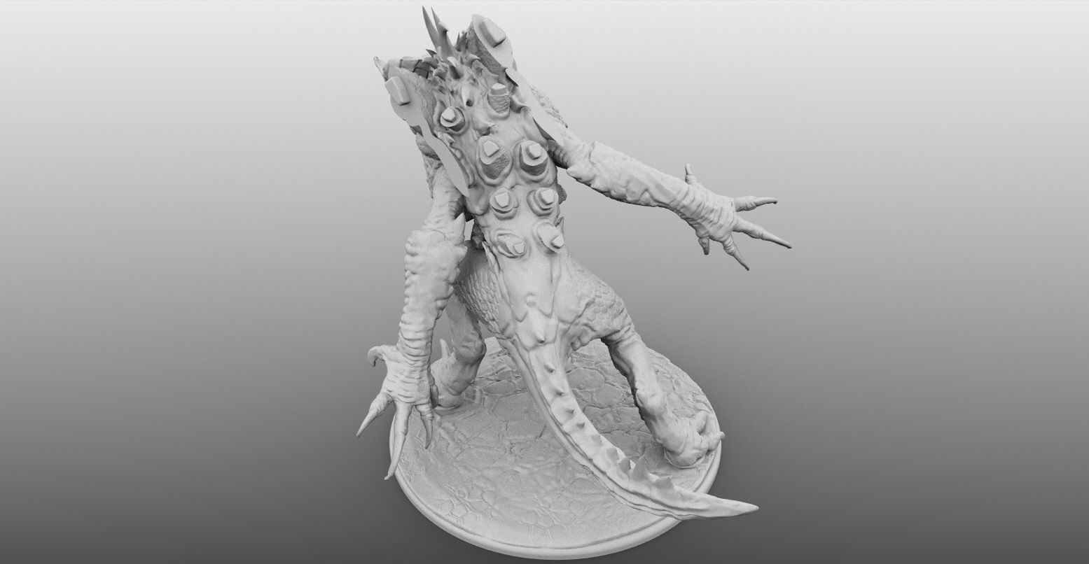 Eldritch Abomination  3D print model_9