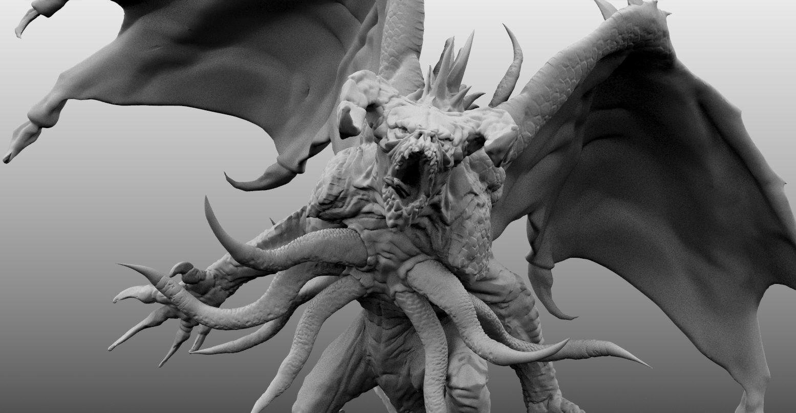 Eldritch Abomination  3D print model_5