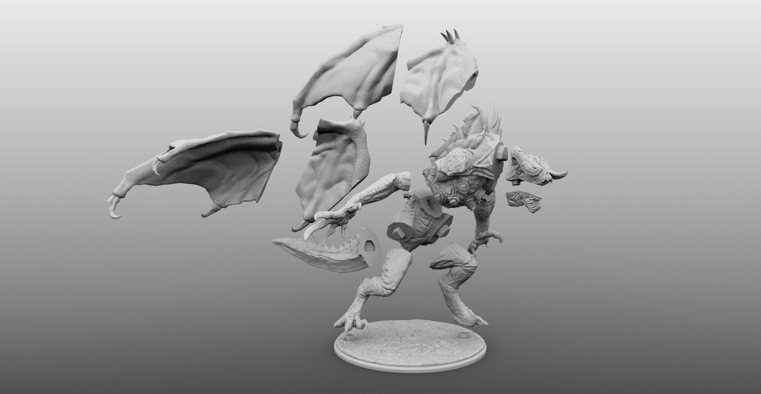 Eldritch Abomination  3D print model_2
