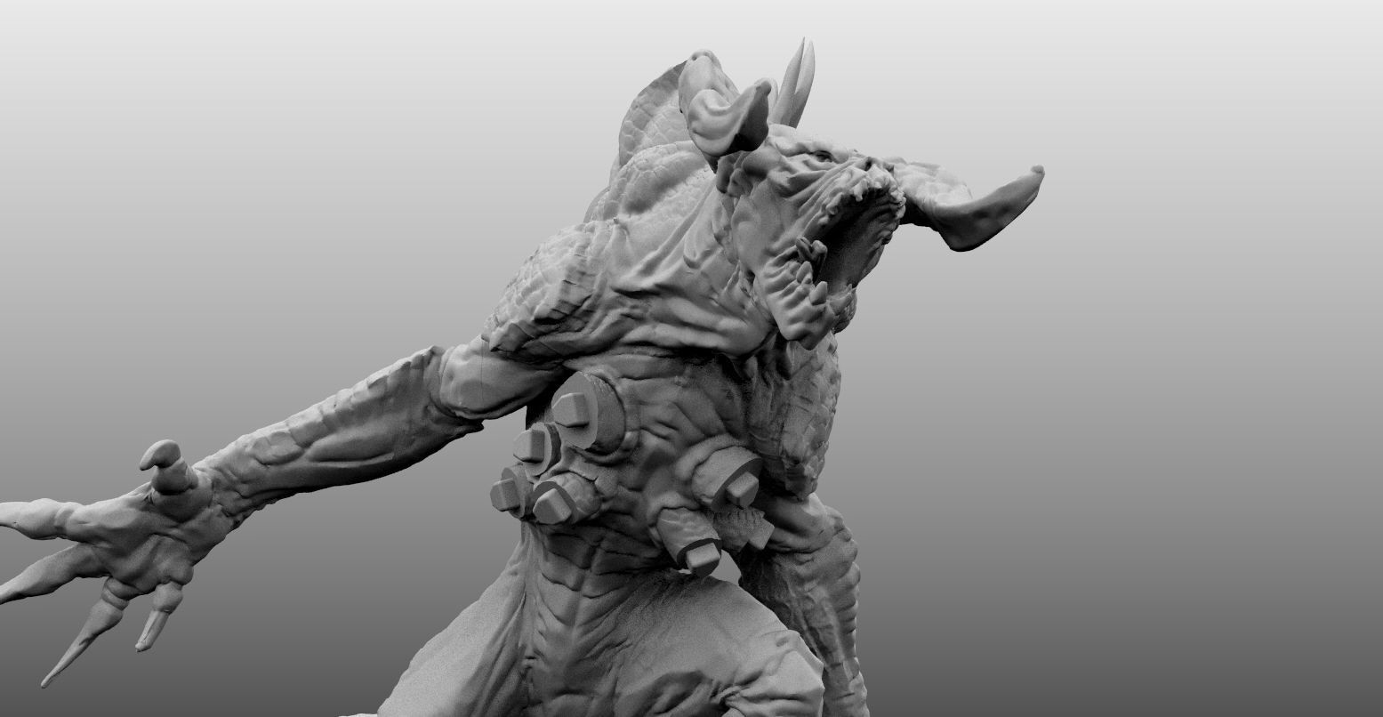 Eldritch Abomination  3D print model_6