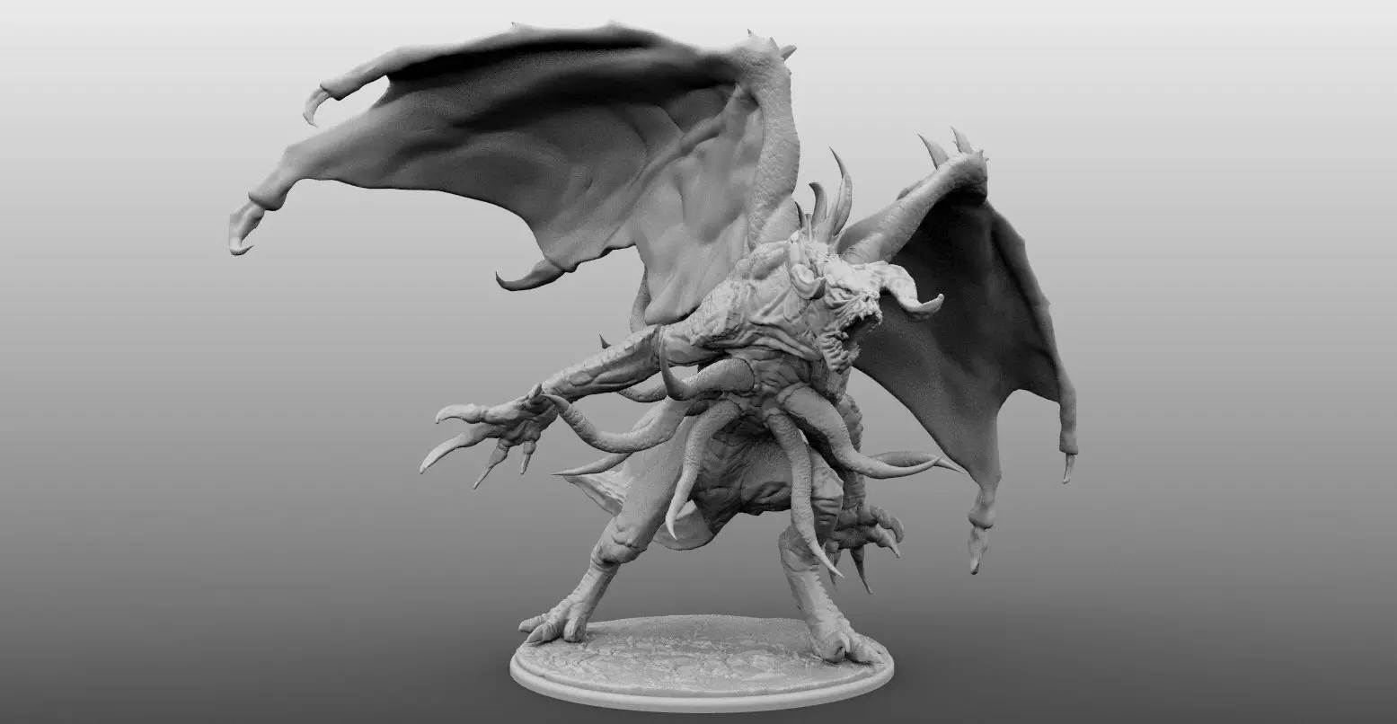 Eldritch Abomination  3D print model_0