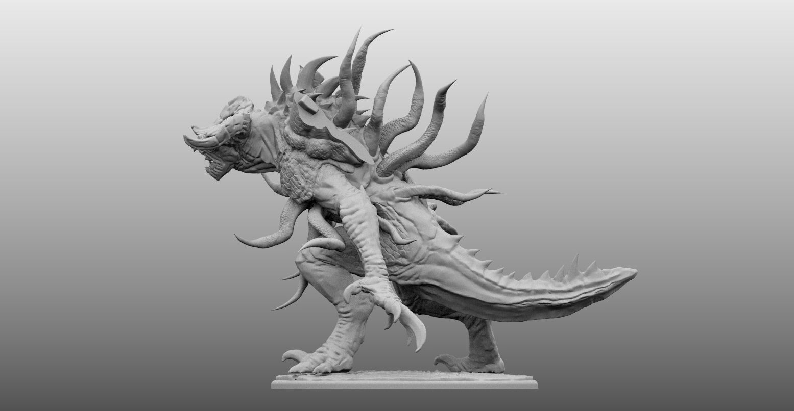 Eldritch Abomination  3D print model_7