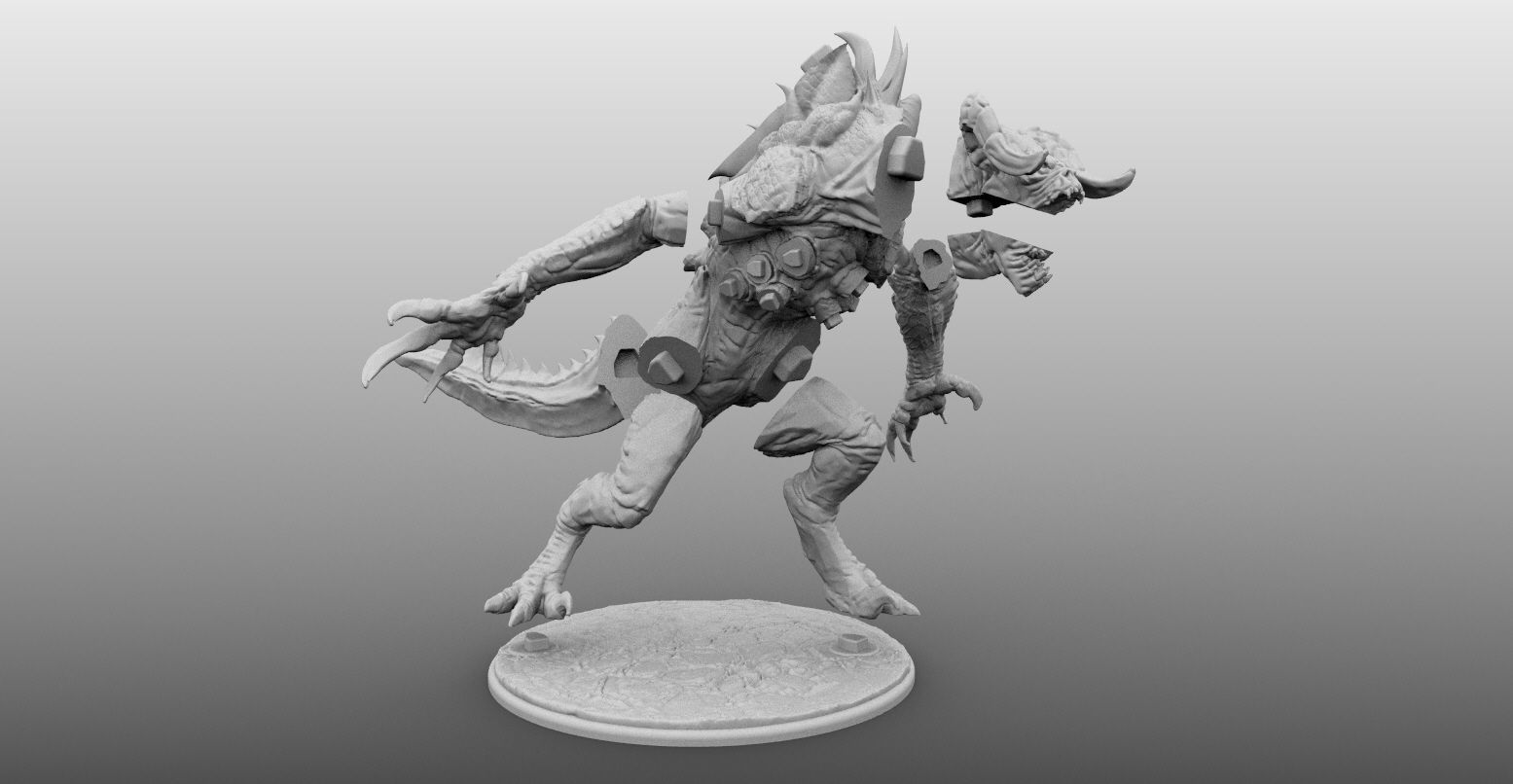 Eldritch Abomination  3D print model_10