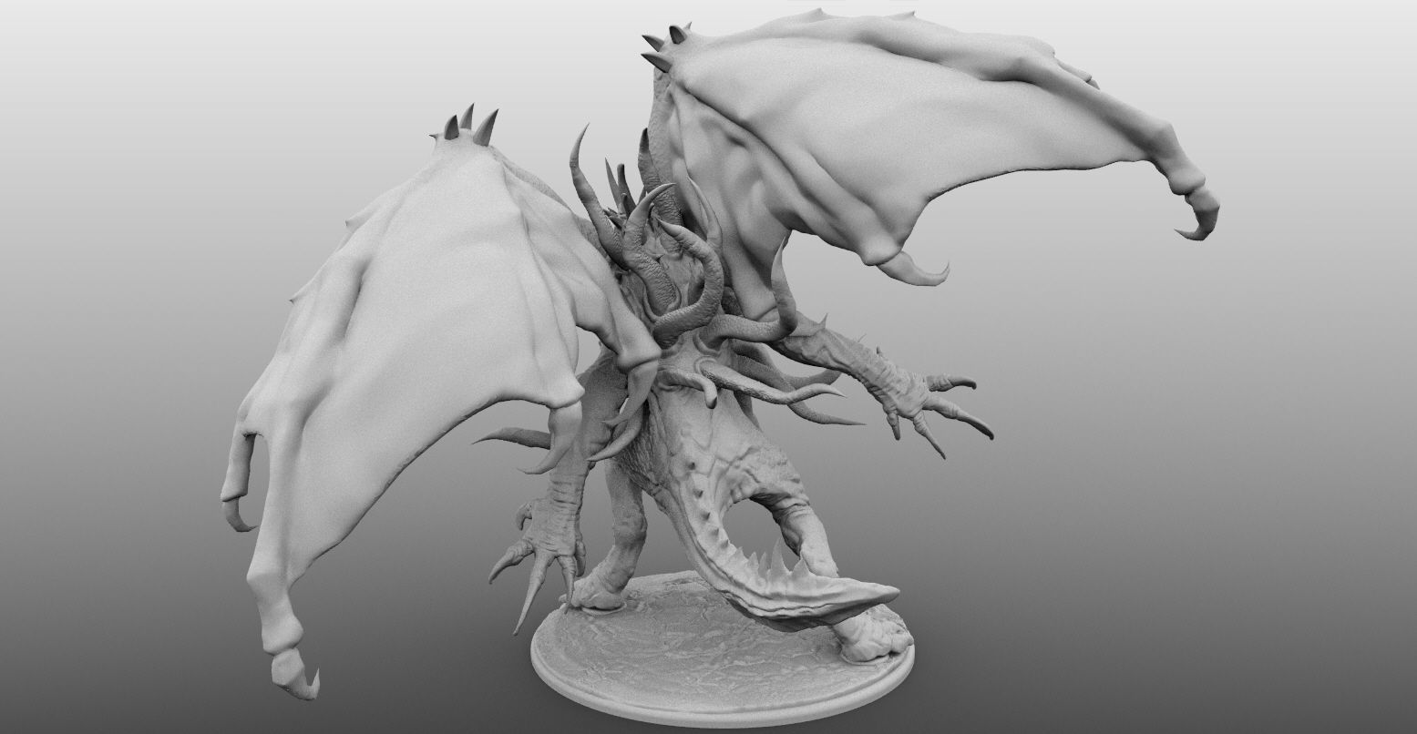 Eldritch Abomination  3D print model_4