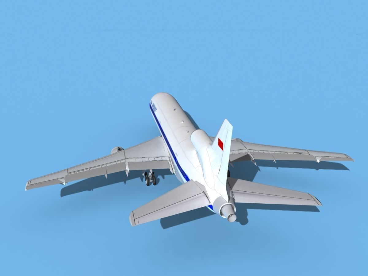 Lockheed L-1011 TriStar Aeroflot 3D model_7