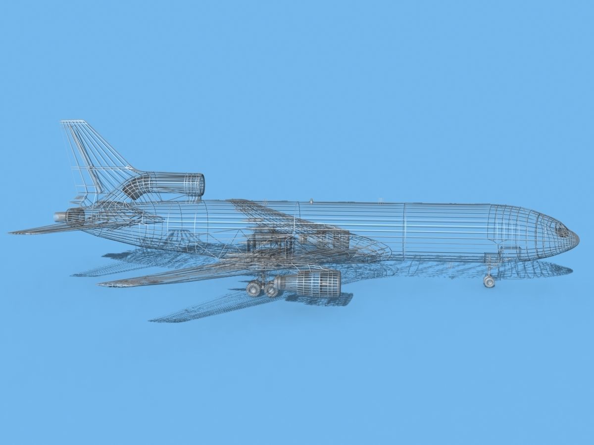 Lockheed L-1011 TriStar Aeroflot 3D model_13