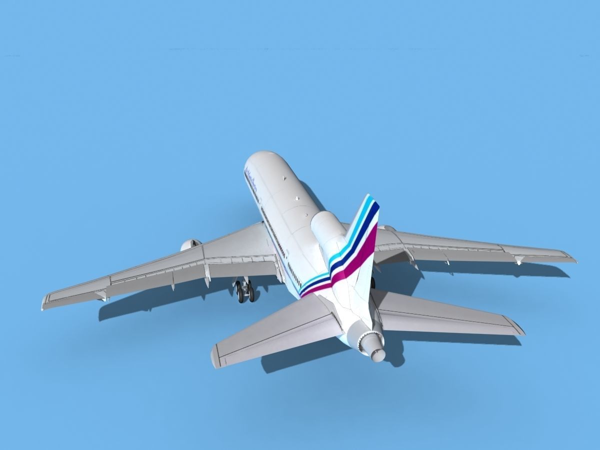Lockheed L-1011 TriStar Air Atlanta 3D model_7