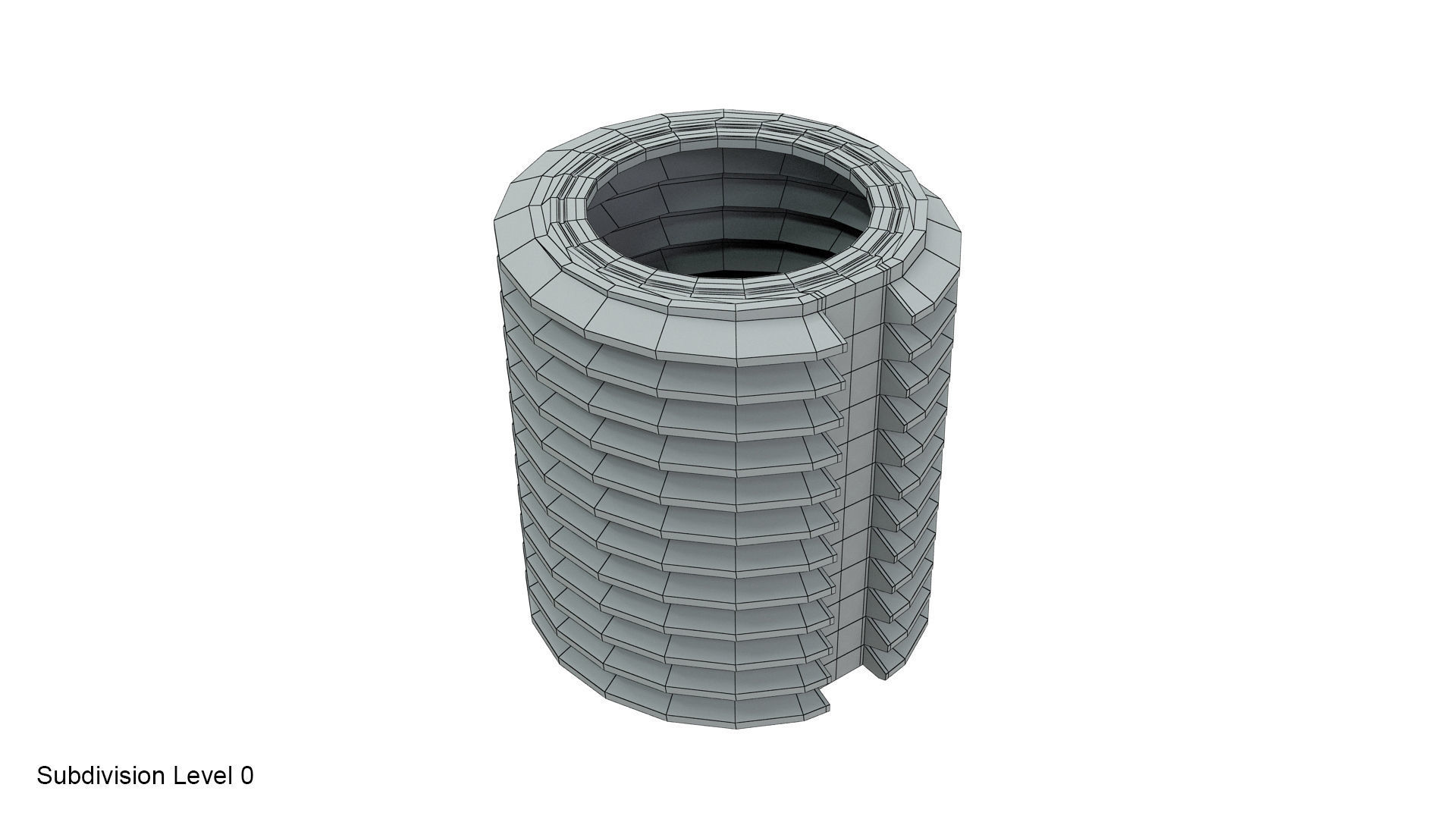 Toggle switch 3D model_17