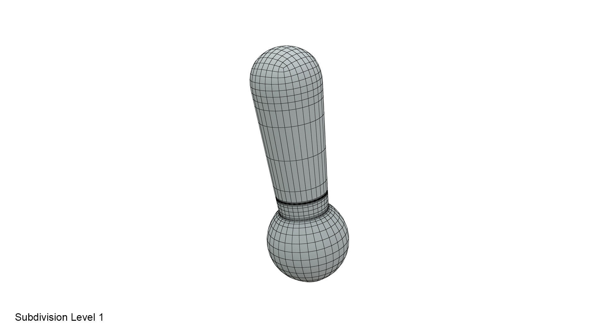 Toggle switch 3D model_25